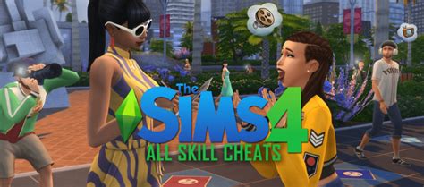 cheaty the sims 4 dovednosti|The Sims 4: All Skill Cheats